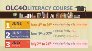 Literacy Course Dates