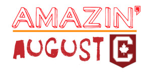 Amazin August logo