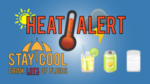 Heat Alert poster