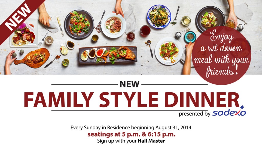 Sodexo introduces family style dining Columbia International College