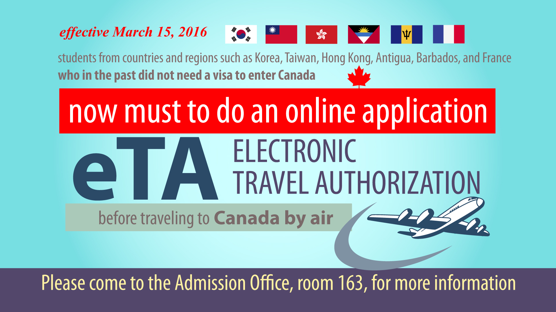 electronic system of travel authorization