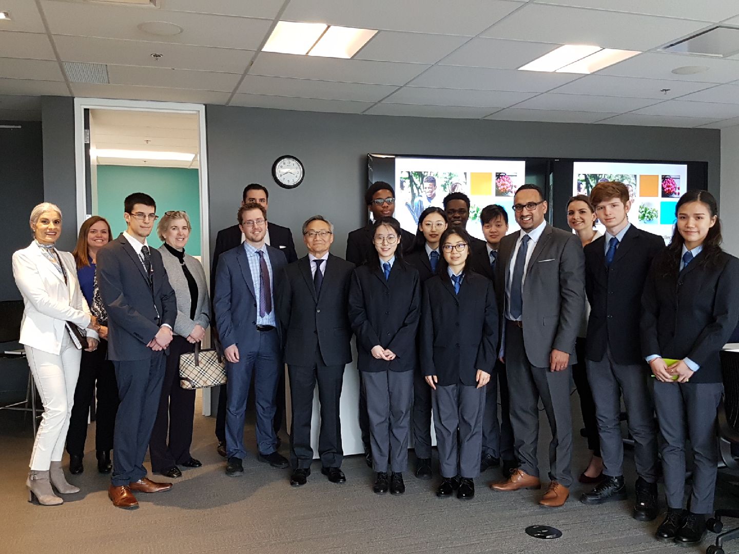 EPP Students Visit Compass Group