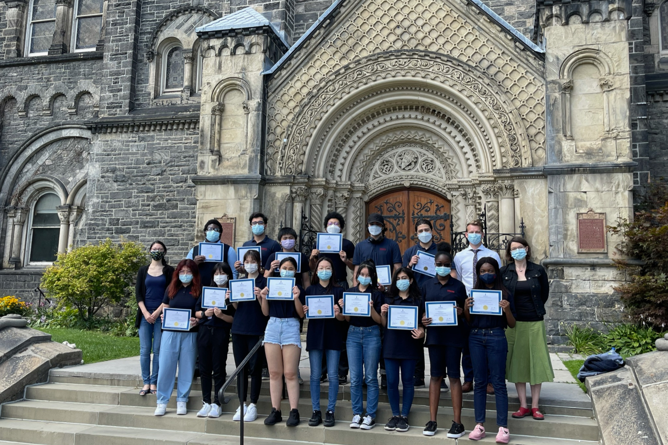 CIC Summer Camp Finished on University of Toronto Campus Columbia