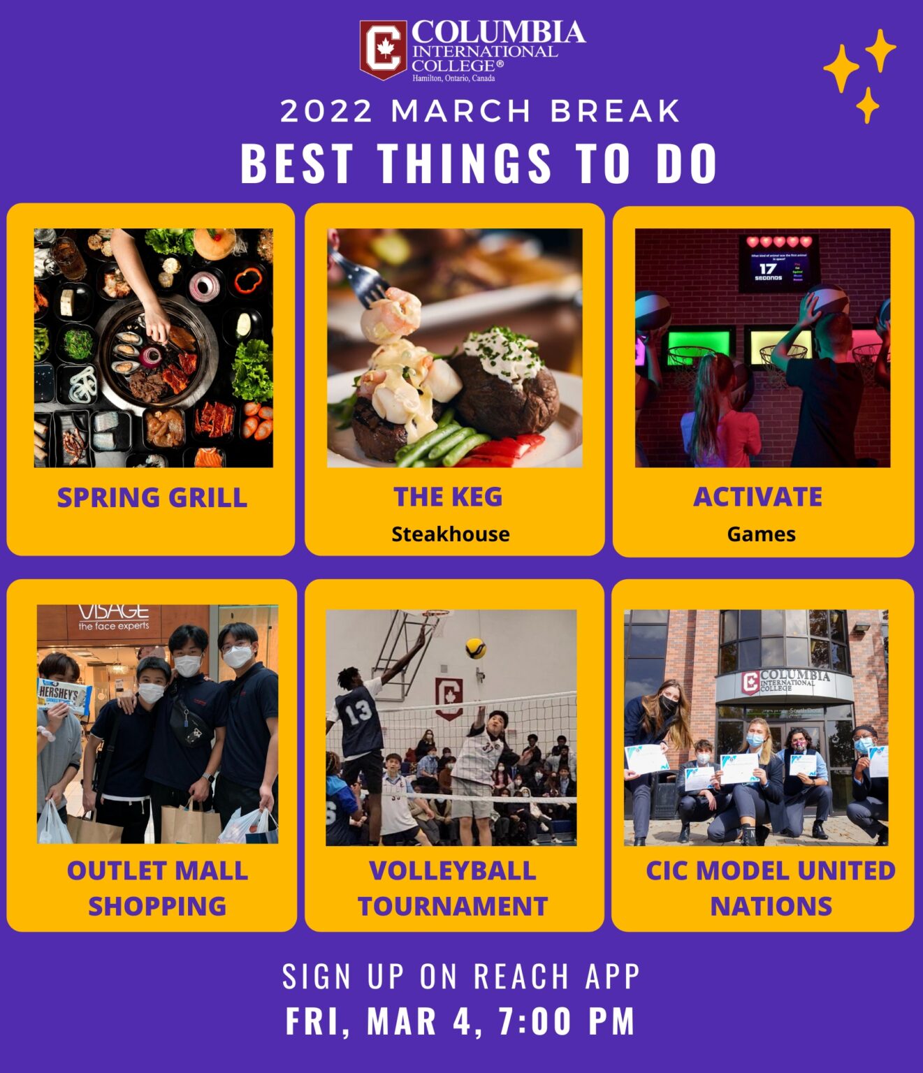 Things to Do This March Break Columbia International College