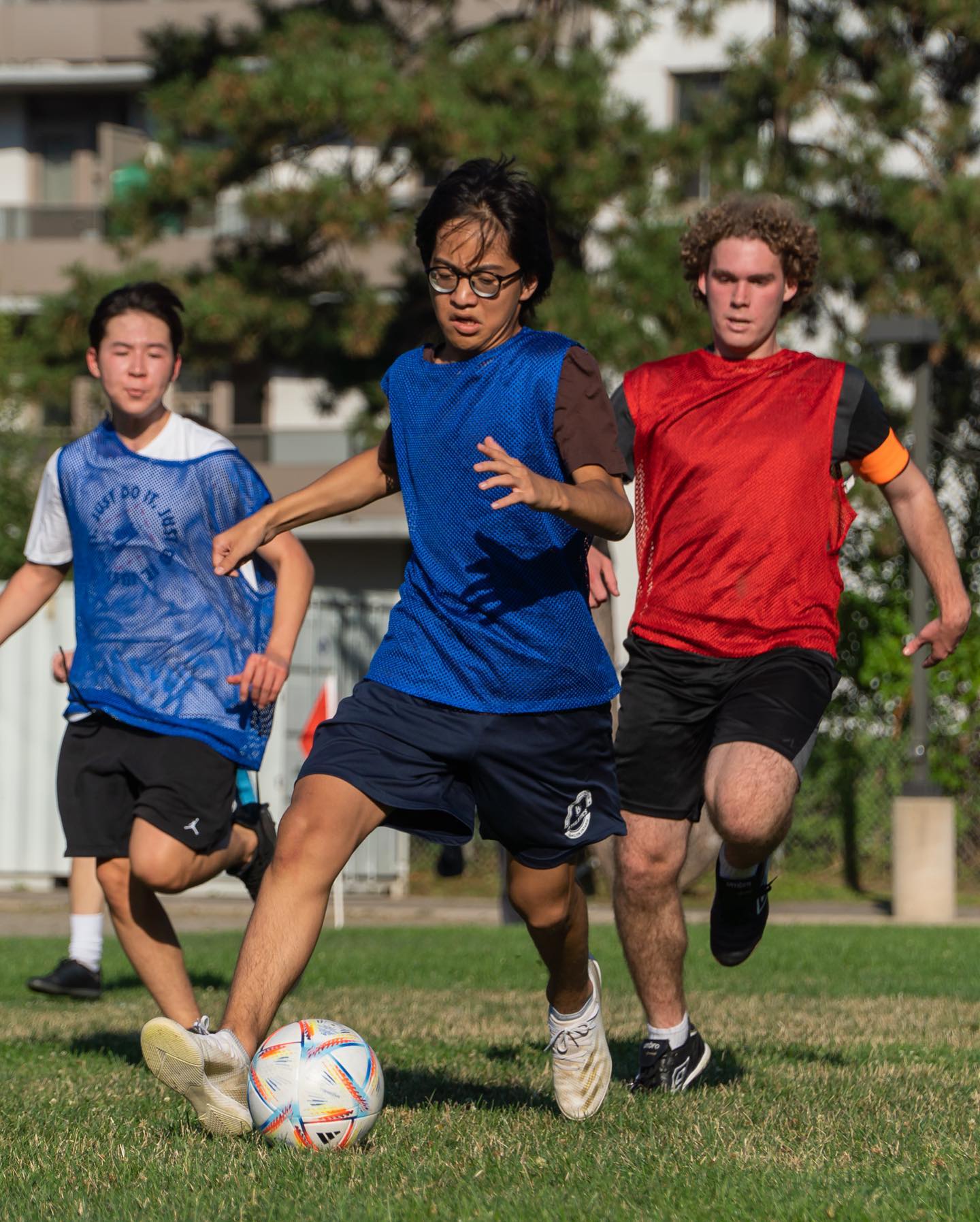 intramural soccer game