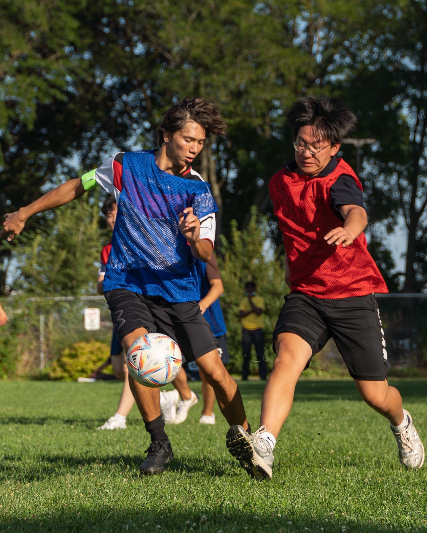 intramural soccer game