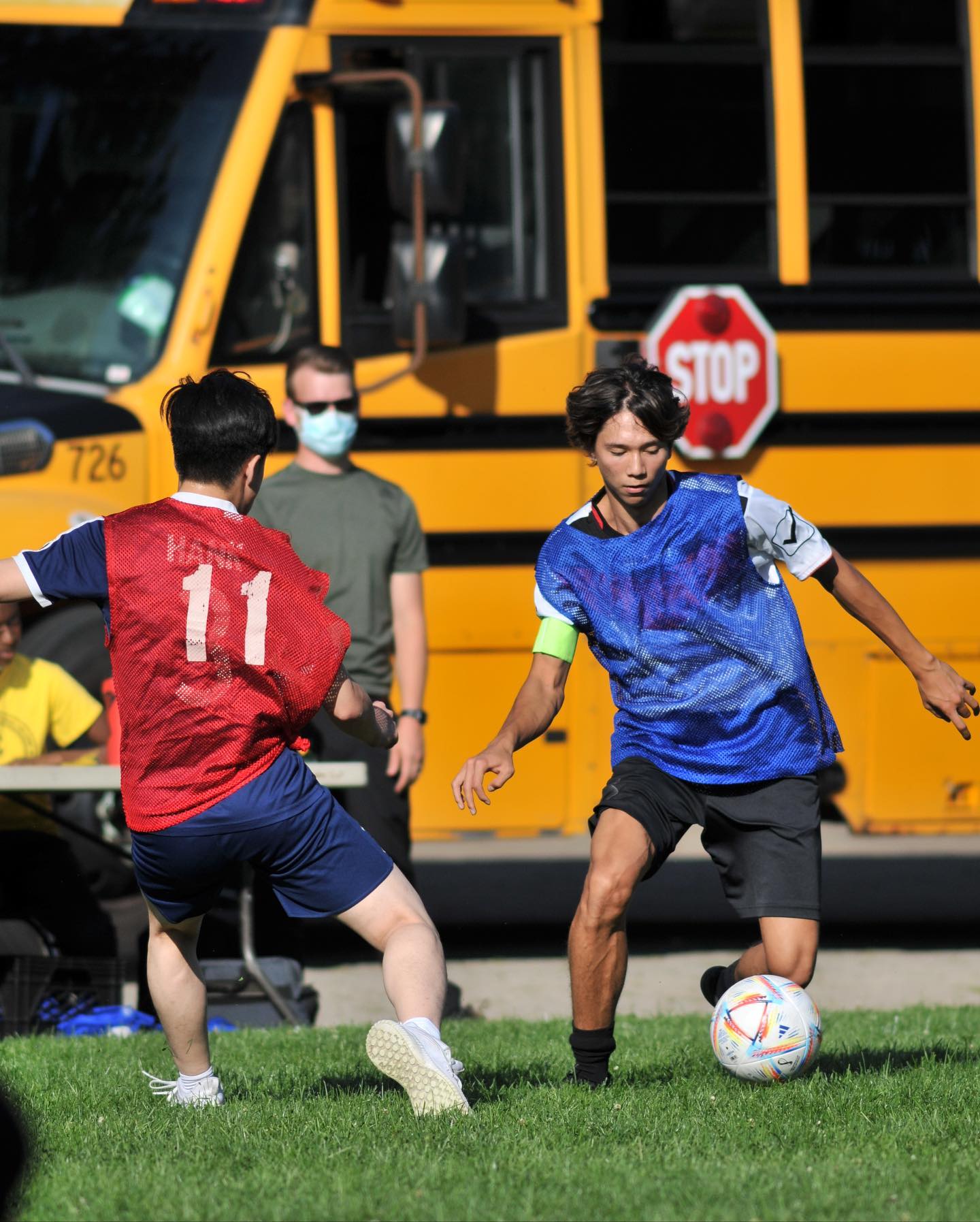 intramural soccer game