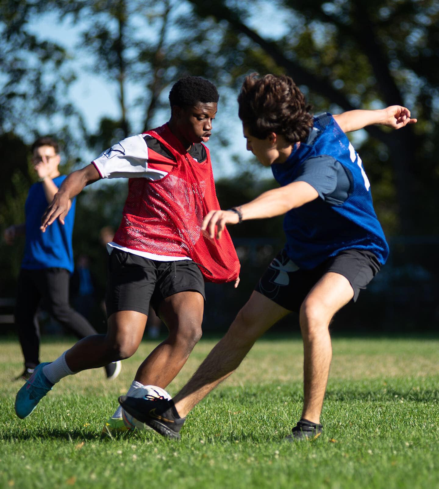 intramural soccer game