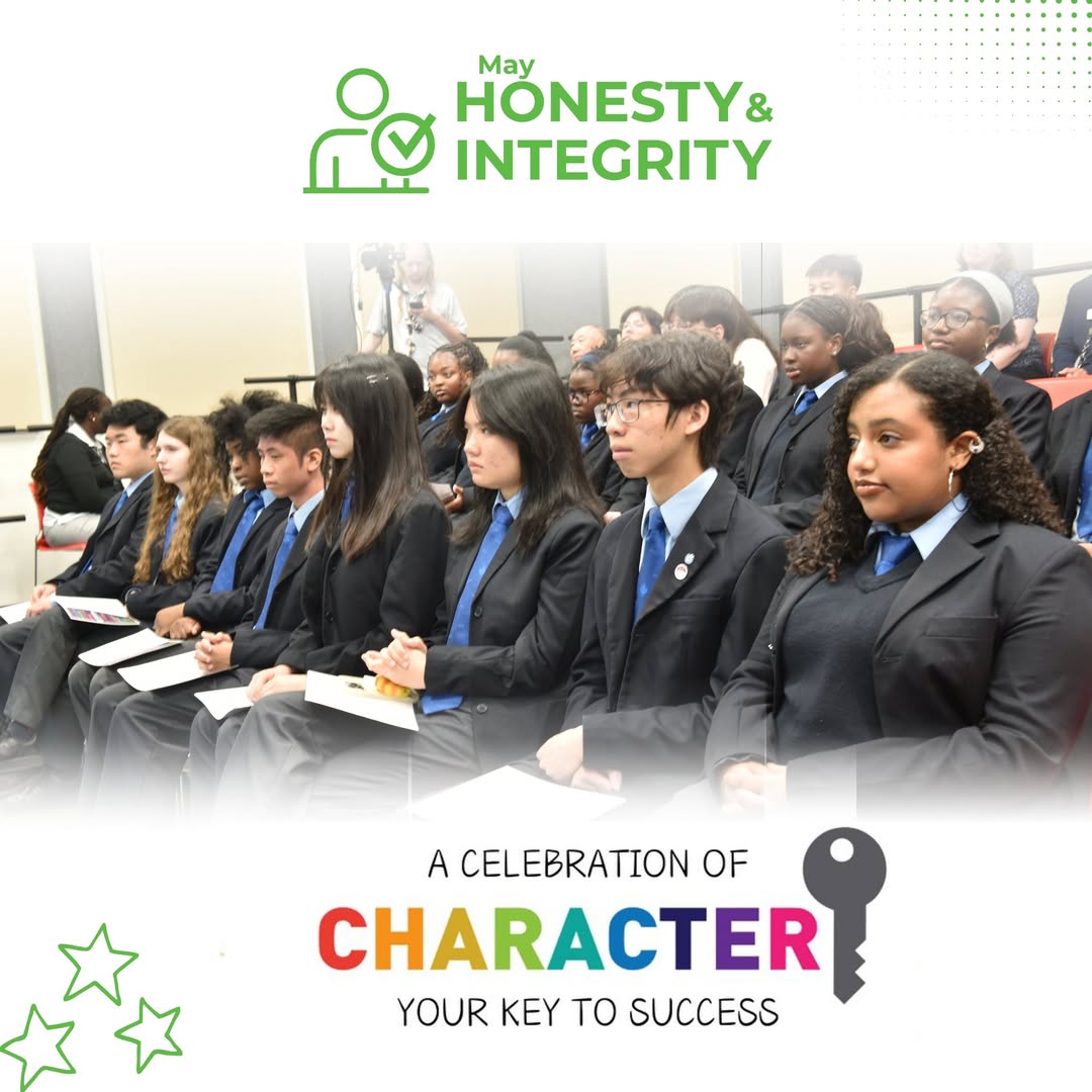 May Character Award Ceremony Celebrates Honesty & Integrity