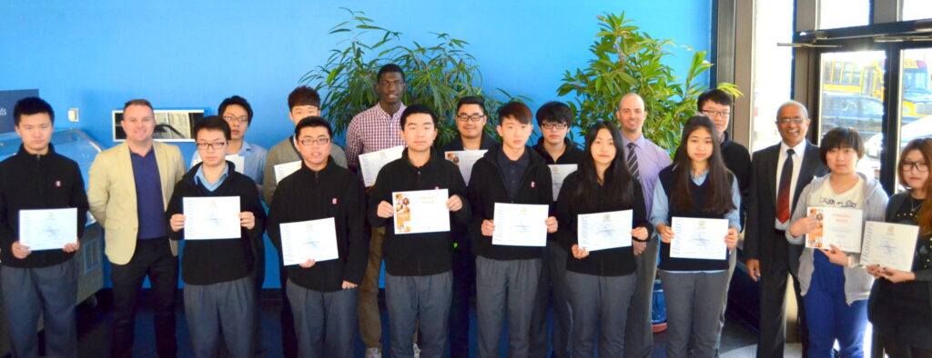 ESL top achiever group photo