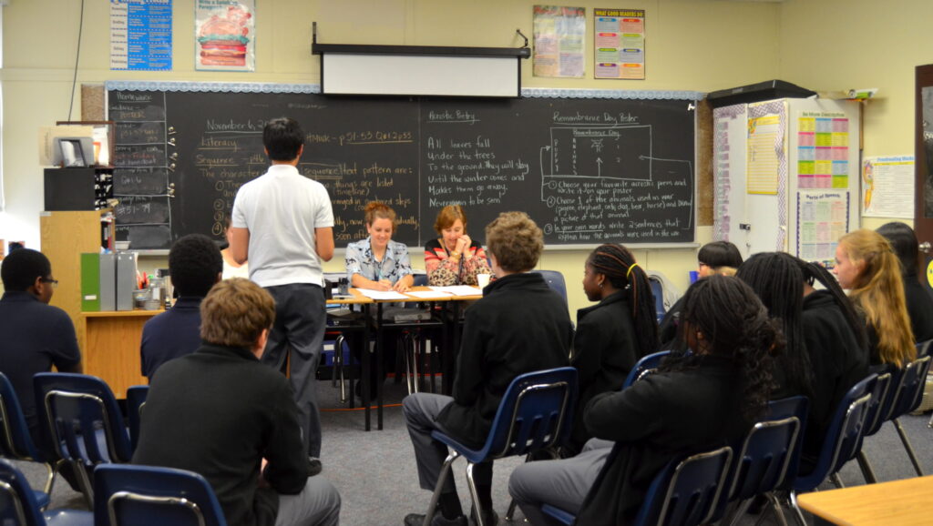 Class spelling bee practice