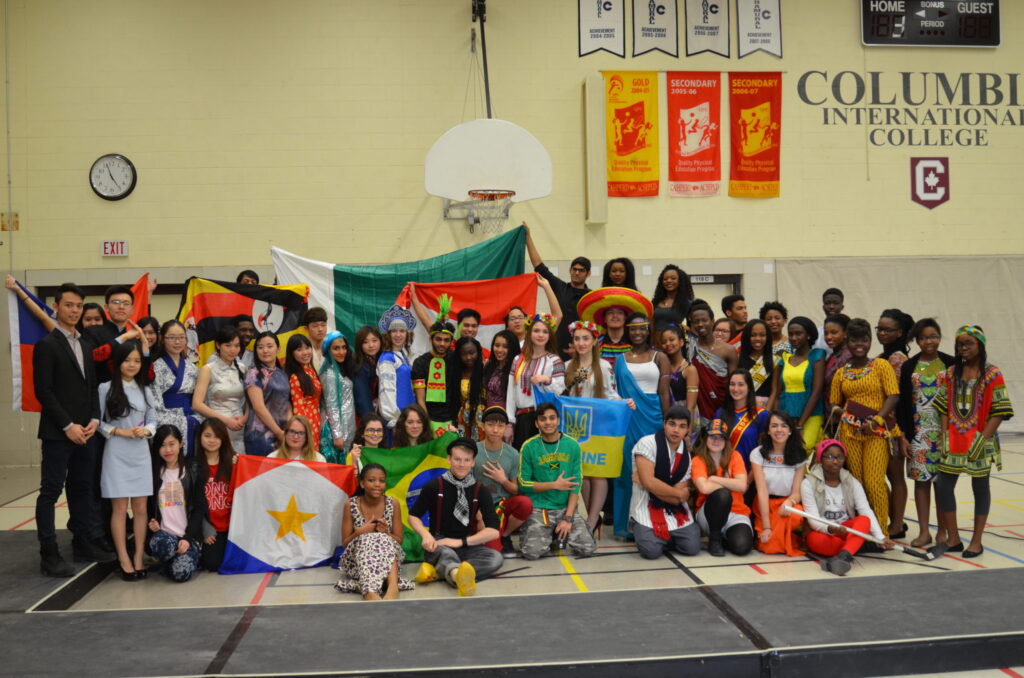 Diversity Fashion Show participants