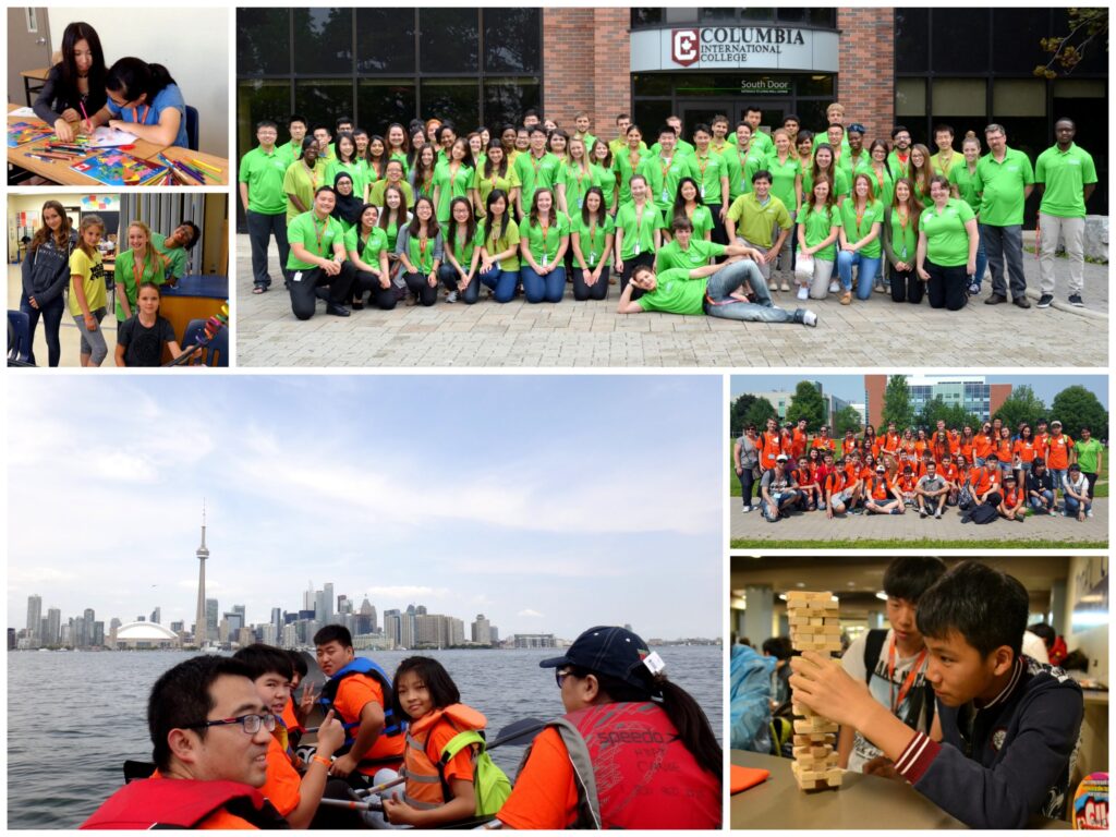 Summer campers in Toronto