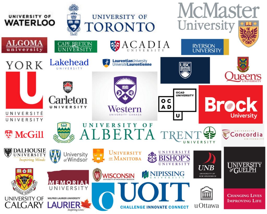 University logos