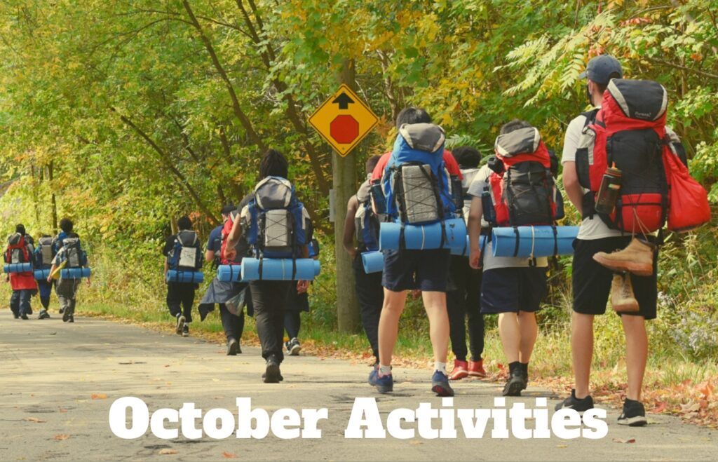 october school activities