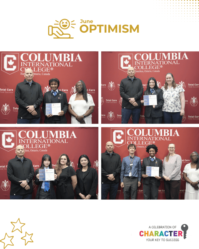 character award - optimism