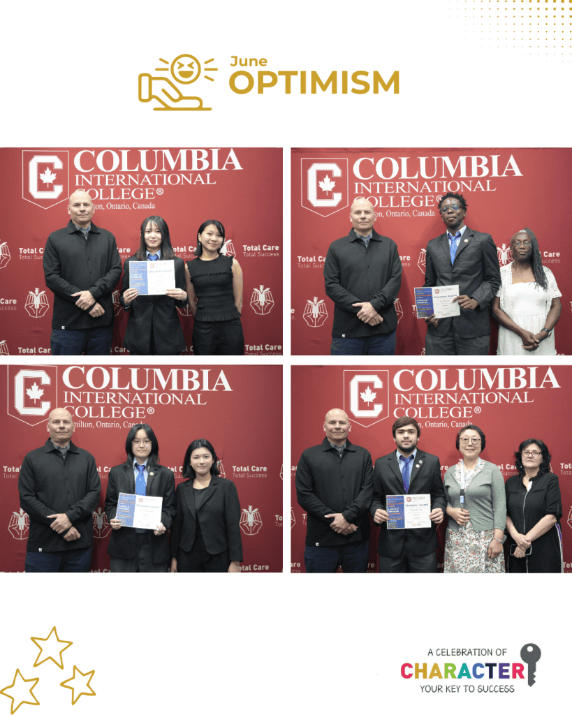 character award - optimism