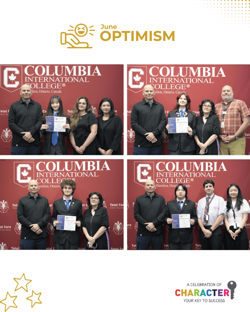 character award - optimism
