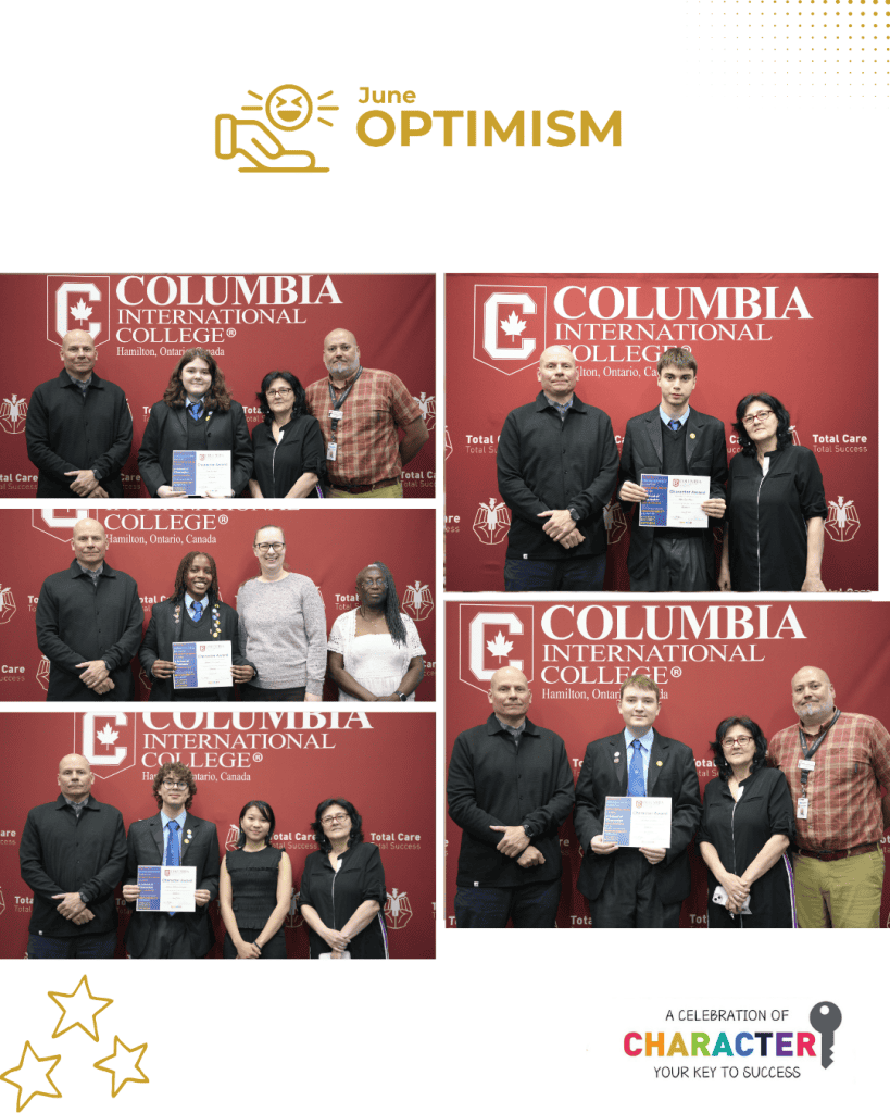 character award - optimism