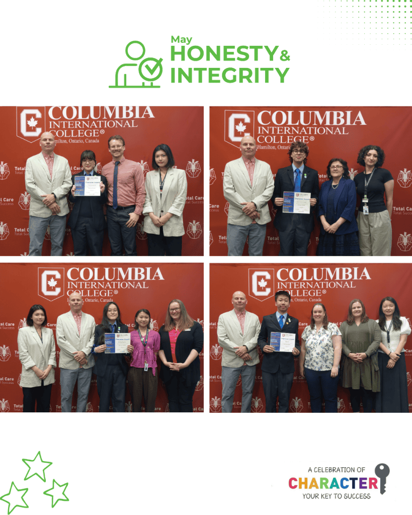 CIC character education honesty and integrity