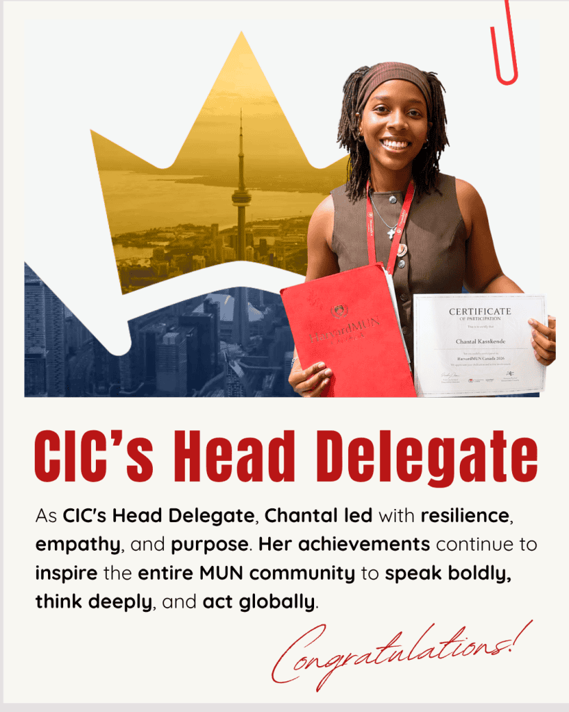 Chantal Kaskende,Harvard MUN Canada.